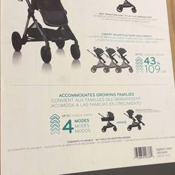 Evenflo Pivot Twin Stroller Read Description 