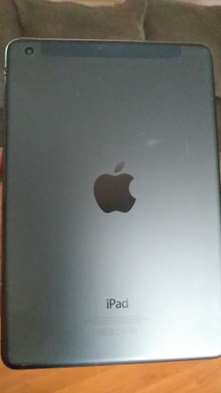 iPad mini with keyboard case