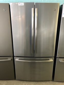 Brand New Scratch N Dent Stainless French Door Refrigerator