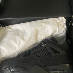 Air Jordan 4 Retro 'Black Cat' 2025 AUTHENTIC