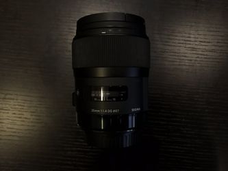 Sigma 35mm f1.4 Art Lens for Canon EF Mount