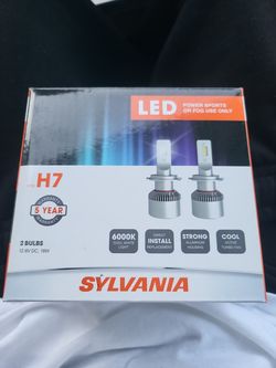 SYLVANIA H7 LED 2 BULBS