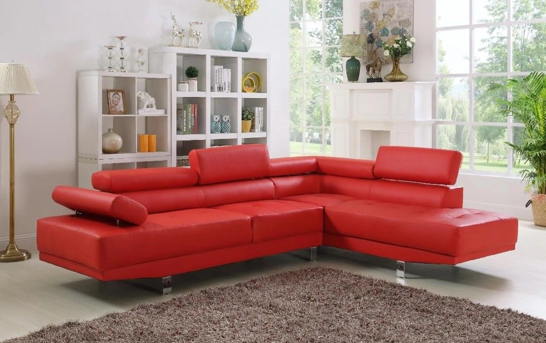 Antares Red Sectional

