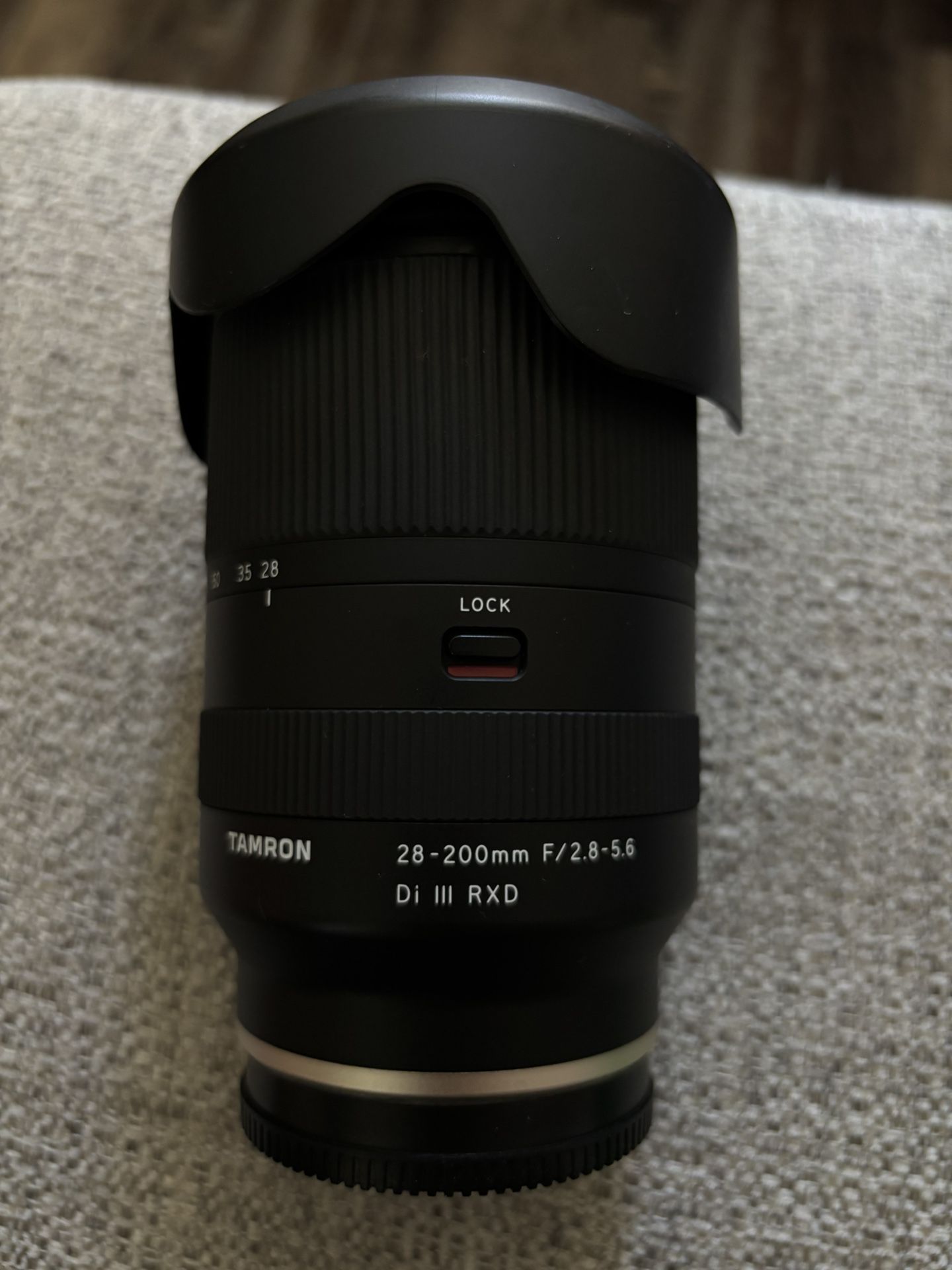 Tamron 28-200mm F/2.8-5.6 Di III RX D For Sony E-Mount - Black