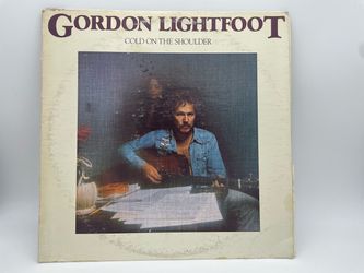 Gordon Lightfoot Cold On The Shoulder Vinyl Record LP 1975