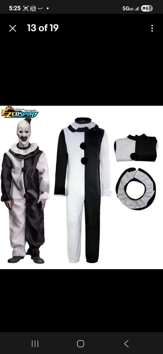 Art The Clown Costume