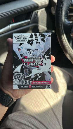 White flare booster bundle Pokemon TCG