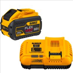 Dewalt 9AH Battery + Super Fast Charger COMBO