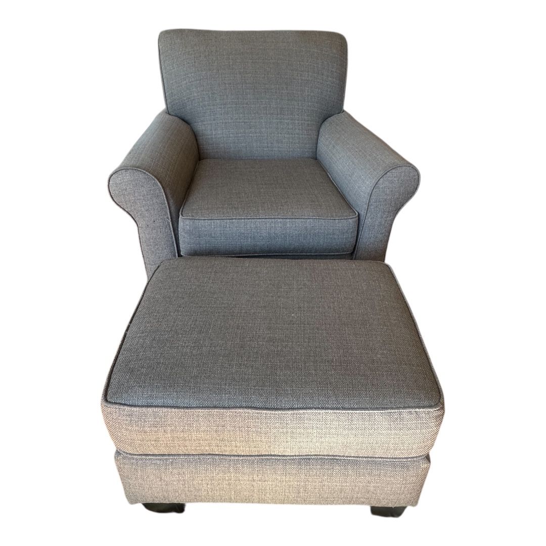Love Seat, Chair and Ottoman