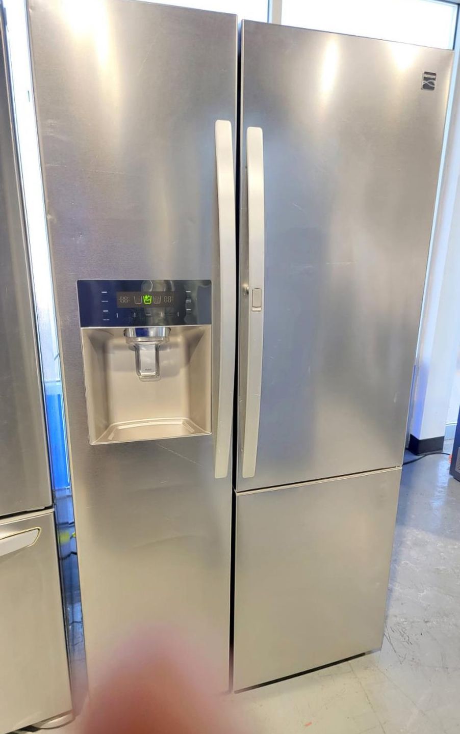 Kenmore Side By Side Stainless Steel Fridge