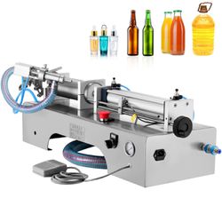 Horizontal Full Pneumatic Liquid Filling Machine, 100-1000ml Semi-auto Liquid Filling Machine