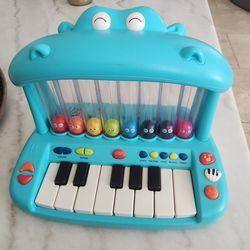 Hippo pop piano toy