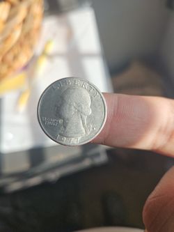 1977 filled in D Die Quarter
