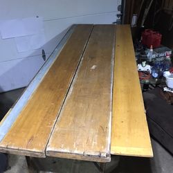 Antique Wallpaper Hangers Work Table