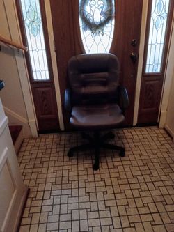 Office chair grey fabric