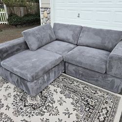 Plush Modular Sofa Delivery Available 🚚