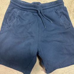 Men's H&M blue jogging shorts medium 