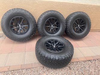 Raptor wheels and tires BFG 35’s