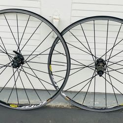 Mavic CrossRide Mountain Bike Wheelset Disc Or Rim Brake 26” Vintage MTB