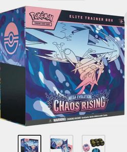 Chaos rising elite trainer box sealed new