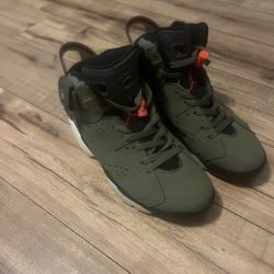 Travis Scott Olive 6s 