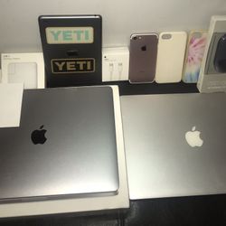 MacBooks, iPad and Phones 