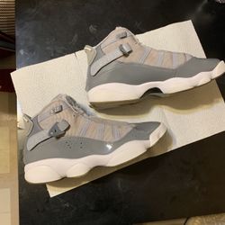 Jordan 6 Rings Wolf Grey, 8.5 Used