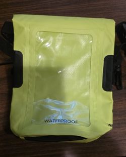 Geckobrands waterproof Tote Neon Green