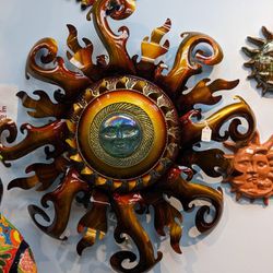 💥metal Lamp  Sun 🌞  Talavera & Clay Decoration  12031 Firestone Blvd Norwalk CA Open Every Day From 9am To 7pm 