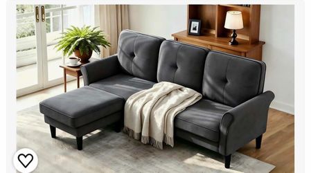 Gray modern 3 seater sofa