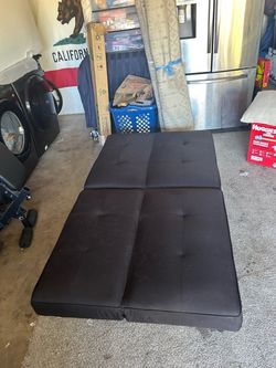 Black Futon Sofa