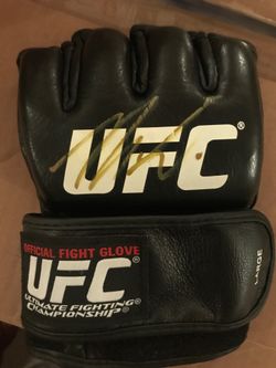 Nick Diaz Autographed UFC glove