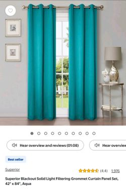Blackout curtains