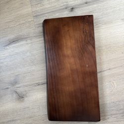 Two Live Edge Floating Shelves 
