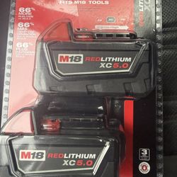 New Battery Milwaukee 5.0