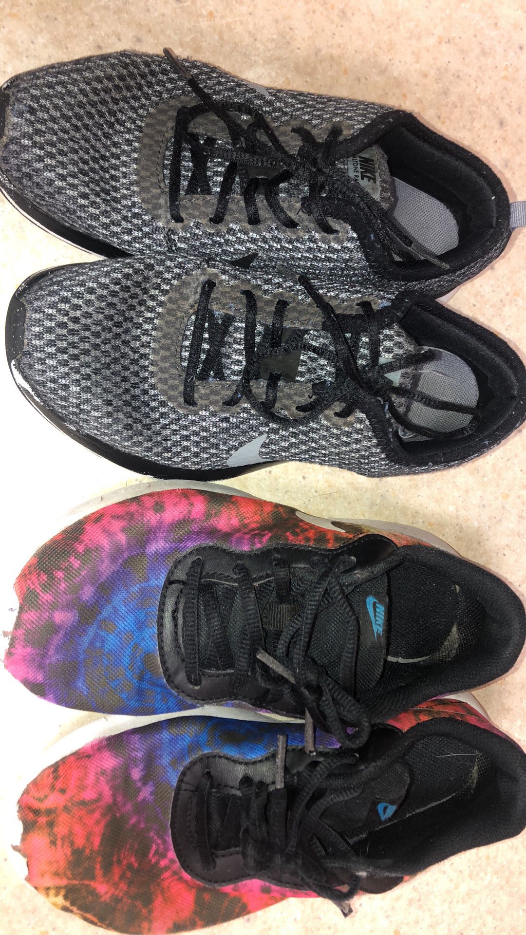 Boys Nike Shoes Both for $5
