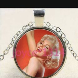 Marilyn Monroe Tibetan Silver Necklace 