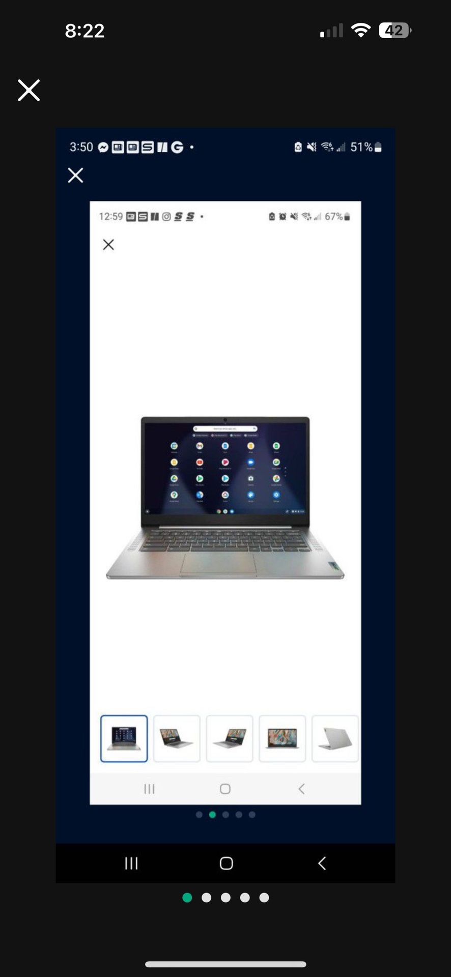 Hp 14” Chromebook
