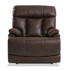 Touchdown Brown Power Lift Recliners (2)