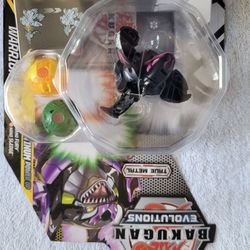 BAKUGAN EVOLUTIONS - WARRIOR WHALE - PLATINUM POWER UP BRAND NEW !