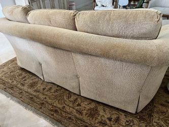 Beautiful Century Furniture, Gold Chenille Sofa