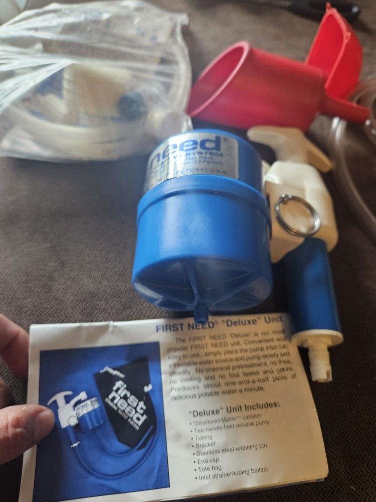 First Need Deluxe Unit Water Purifier