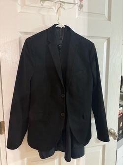 Black suit for a young male