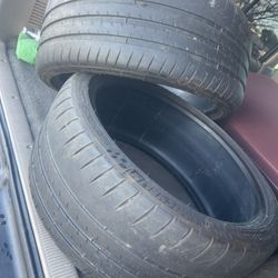 Tires Used 245/35R20.     2 Tires Only 