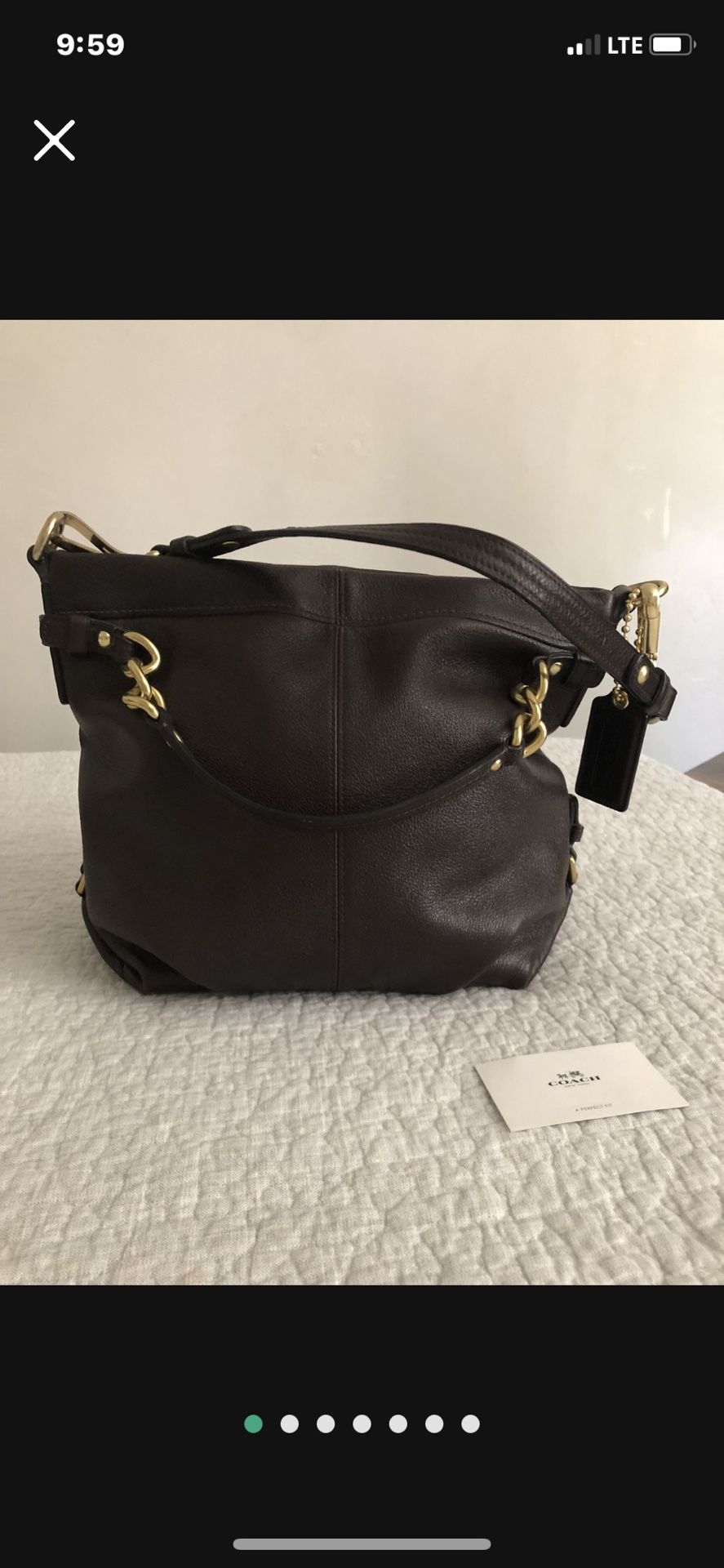 Coach Bag Leather