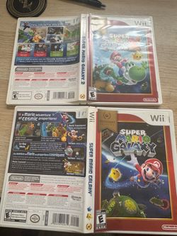 Super Mario Galaxy 1 & 2 Nintendo Wii