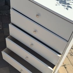 White 5 Drawer Dresser New Chest