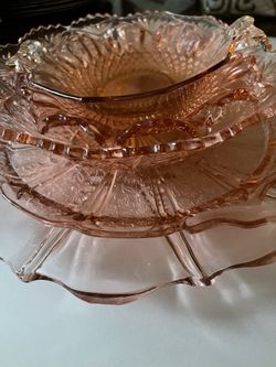Vintage Pink Glass 