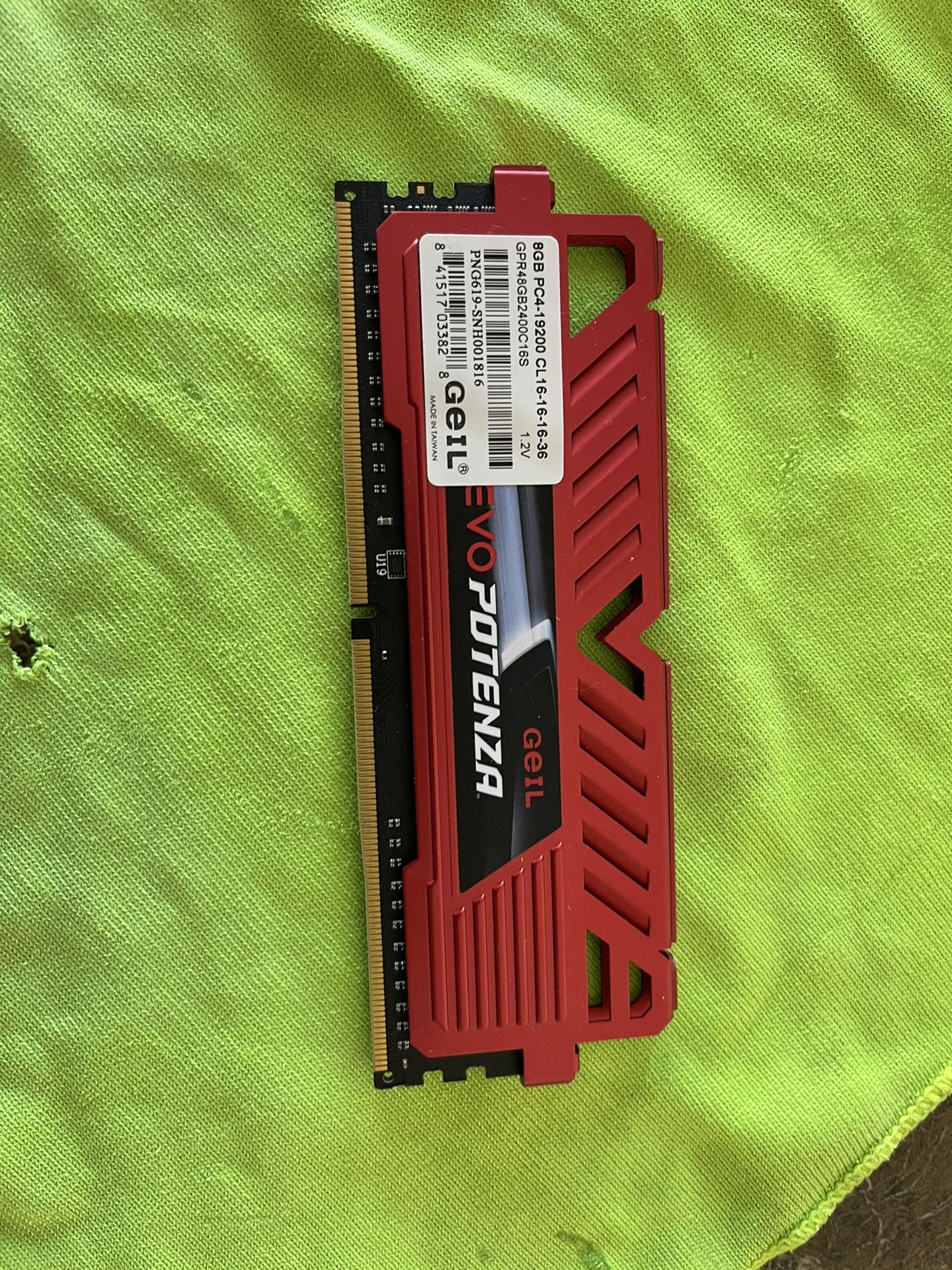 Two 8gb Of Ram