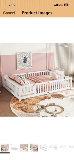 New in the box twin size bed frame